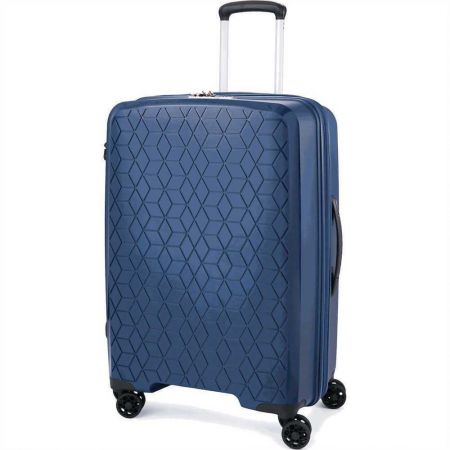 Βαλίτσα Σκληρή Verage Diamond GM18106W επεκτεινόμενη με 4 Ρόδες 69 cm μεσαία Μπλε 69x45x24/28 εκ. |  στο MrBag.gr