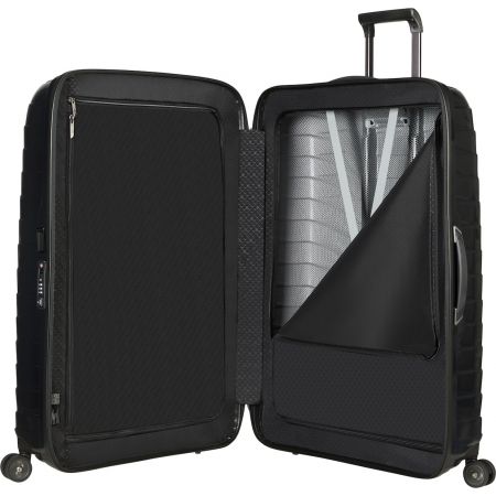 Βαλίτσα Σκληρή SAMSONITE Proxis Spinner με 4 Ρόδες Γίγας 81cm Μαύρο | Ανά Προμηθευτή στο MrBag.gr