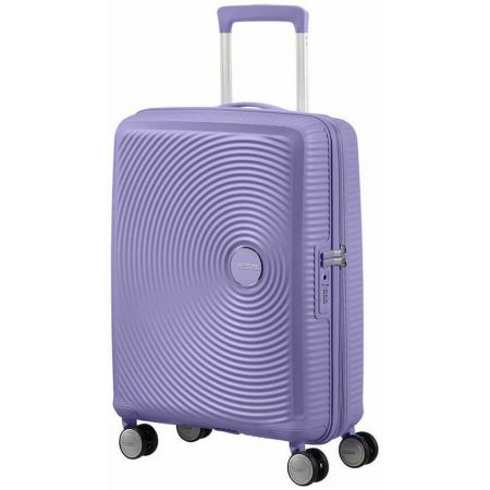 Βαλίτσα Σκληρή American Tourister Soundbox Spinner Expandable 88472 με 4 Ρόδες 55 cm Χειραποσκευή Lavender Μωβ 55x40x20/23 εκ. |  στο MrBag.gr