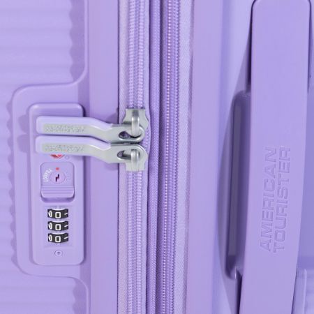 Βαλίτσα Σκληρή American Tourister Soundbox Spinner Expandable 88474 με 4 Ρόδες 77 cm Μεγάλη Lavender Μωβ 77x51.5x29.5/31.5 εκ. |  στο MrBag.gr