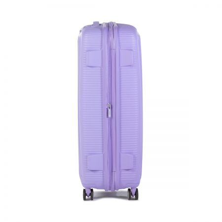 Βαλίτσα Σκληρή American Tourister Soundbox Spinner Expandable 88474 με 4 Ρόδες 77 cm Μεγάλη Lavender Μωβ 77x51.5x29.5/31.5 εκ. |  στο MrBag.gr