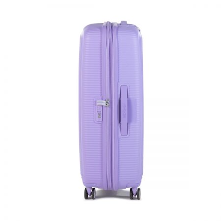 Βαλίτσα Σκληρή American Tourister Soundbox Spinner Expandable 88474 με 4 Ρόδες 77 cm Μεγάλη Lavender Μωβ 77x51.5x29.5/31.5 εκ. |  στο MrBag.gr