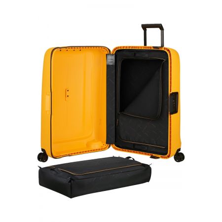 Βαλίτσα Σκληρή SAMSONITE Essens Spinner με 4 Ρόδες Μεγάλη κίτρινη |  στο MrBag.gr