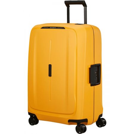 Βαλίτσα Σκληρή SAMSONITE Essens Spinner με 4 Ρόδες Μεσαία κίτρινη |  στο MrBag.gr