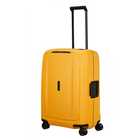 Βαλίτσα Σκληρή SAMSONITE Essens Spinner με 4 Ρόδες Μεσαία κίτρινη |  στο MrBag.gr