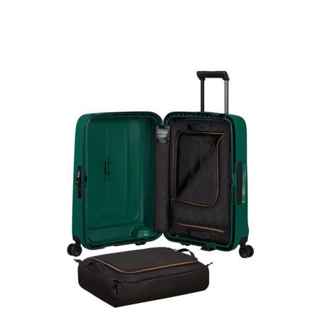 Βαλίτσα Σκληρή SAMSONITE Essens Spinner με 4 Ρόδες Χειραποσκευή πράσινο |  στο MrBag.gr