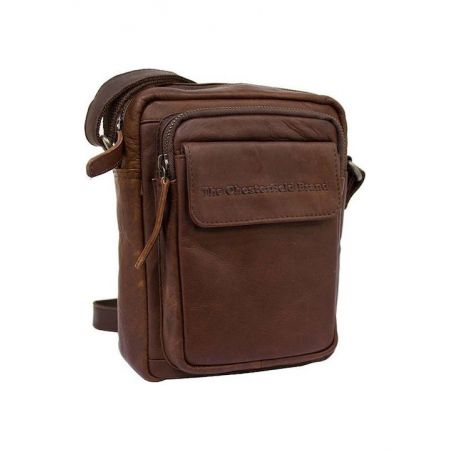 Δερμάτινο Τσαντάκι Ώμου CHESTERFIELD C48.071401 σε Καφέ |  στο MrBag.gr