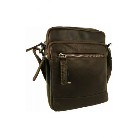 Δερμάτινο Τσαντάκι Ώμου CHESTERFIELD C48.098001 σε Καφέ |  στο MrBag.gr