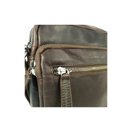 Δερμάτινο Τσαντάκι Ώμου CHESTERFIELD C48.098001 σε Καφέ |  στο MrBag.gr