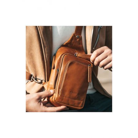 Δερμάτινο Τσαντάκι Body Ώμου-Στήθους CHESTERFIELD C58.028431 σε Ταμπά |  στο MrBag.gr