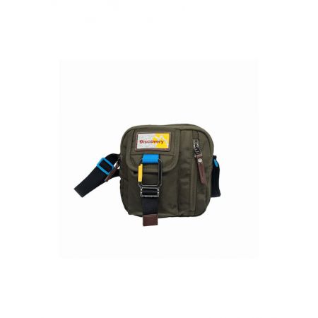 Τσαντάκι Ώμου DISCOVERY D00713-11 Khaki Icon |  στο MrBag.gr