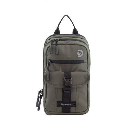 Discovery Ανδρική Τσάντα Στήθους D00116-11 Χακί |  στο MrBag.gr
