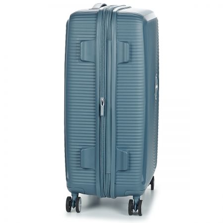 Βαλίτσα Σκληρή American Tourister Soundbox Spinner Expandable 88473-E612 με 4 Ρόδες 67 cm Μεσαία Μπλε  67x46.5x29/32 εκ. |  στο MrBag.gr
