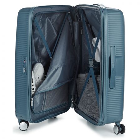 Βαλίτσα Σκληρή American Tourister Soundbox Spinner Expandable 88473-E612 με 4 Ρόδες 67 cm Μεσαία Μπλε  67x46.5x29/32 εκ. |  στο MrBag.gr
