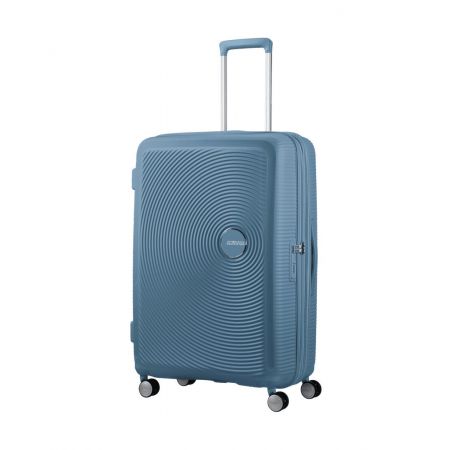 Βαλίτσα Σκληρή American Tourister Soundbox Spinner Expandable 88474 με 4 Ρόδες 77 cm Μεγάλη Μπλε 77x51.5x29.5/31.5 εκ. |  στο MrBag.gr