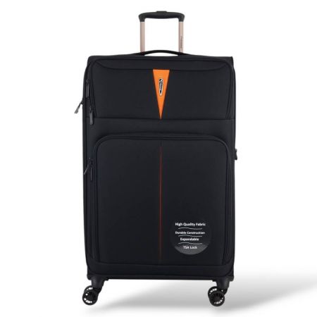 Βαλίτσα Diplomat ZC6101-L με 4 Ρόδες Μεγάλη Μαύρο 79x46x32/36 εκ. |  στο MrBag.gr