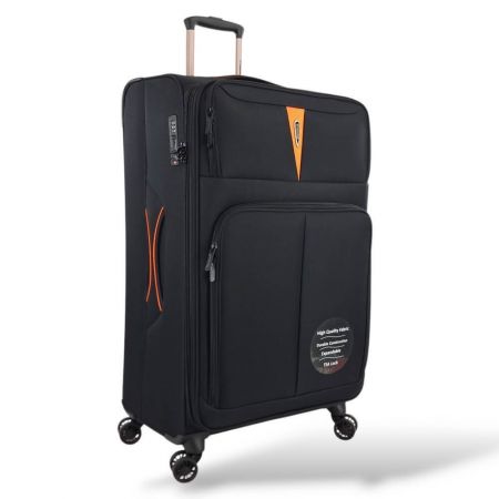 Βαλίτσα Diplomat ZC6101-L με 4 Ρόδες Μεγάλη Μαύρο 79x46x32/36 εκ. |  στο MrBag.gr