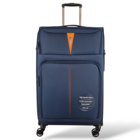 Βαλίτσα Diplomat ZC6101-L με 4 Ρόδες Μεγάλη Μπλε 79x46x32/36 εκ. |  στο MrBag.gr