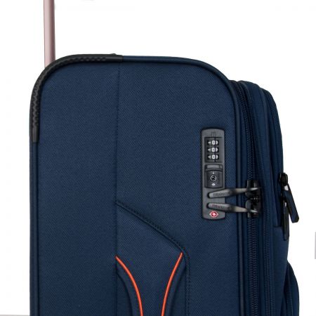 Βαλίτσα Diplomat ZC6101-S με 4 Ρόδες Χειραποσκευή Καμπίνας Μπλε 55x38x23/27 εκ. |  στο MrBag.gr