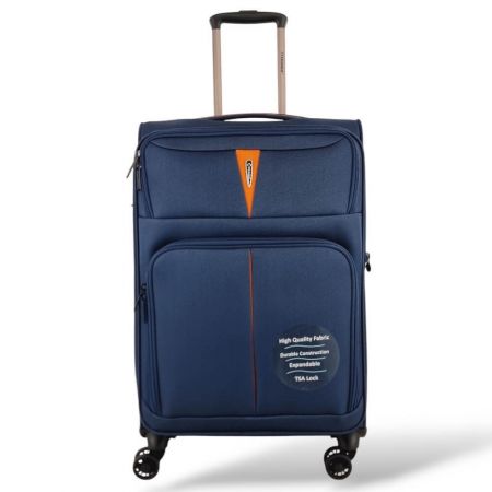 Βαλίτσα Diplomat ZC6101-M με 4 Ρόδες Μεσαία Μπλε |  στο MrBag.gr