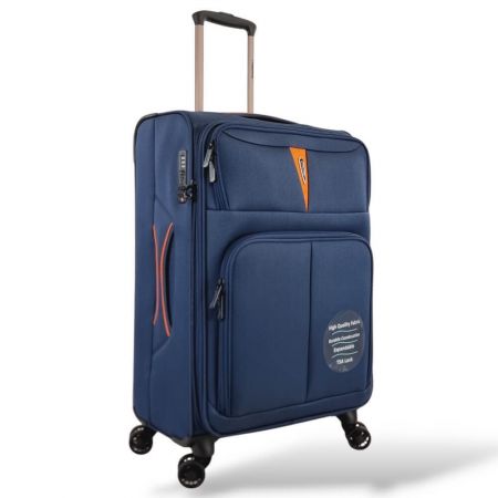 Βαλίτσα Diplomat ZC6101-M με 4 Ρόδες Μεσαία Μπλε |  στο MrBag.gr
