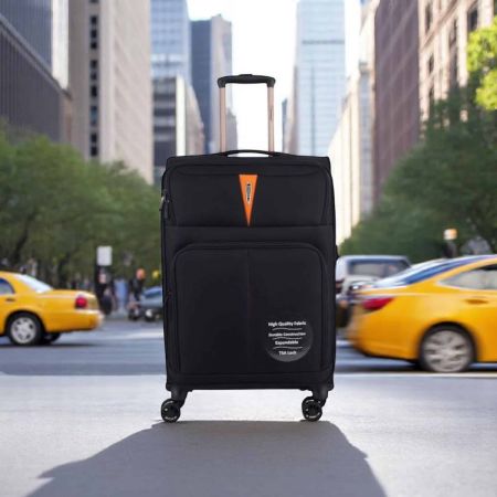 Βαλίτσα Diplomat ZC6101-M με 4 Ρόδες Μεσαία Μαύρη 68x43x30/34 εκ. |  στο MrBag.gr