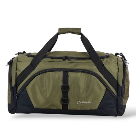 Diplomat Σακ Βουαγιάζ 47lt SAC80-60 Λαδί Υφασμάτινο Μεσαίο |  στο MrBag.gr