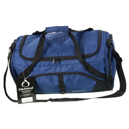 Diplomat Σακ Βουαγιάζ 47lt SAC80-60 Μπλε Υφασμάτινο Μεσαίο |  στο MrBag.gr