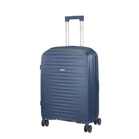 Βαλίτσα Σκληρή Xplorer Επεκτεινόμενη Μεσαία 66cm Μπλε |  στο MrBag.gr