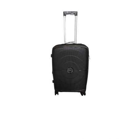 Βαλίτσα Σκληρή Travel Επεκτεινόμενη Μεσαία 65cm Μαύρο |  στο MrBag.gr