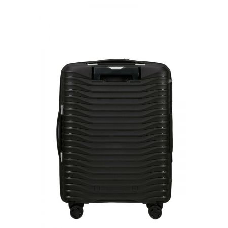 Βαλίτσα Σκληρή Upscape 159400 με 4 Ρόδες 55cm Χειραποσκευή Μαύρο | Ανά Προμηθευτή στο MrBag.gr
