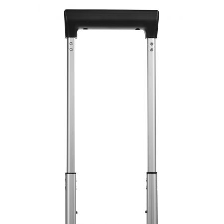 Βαλίτσα Σκληρή Upscape 159400 με 4 Ρόδες 55cm Χειραποσκευή Μαύρο | Ανά Προμηθευτή στο MrBag.gr