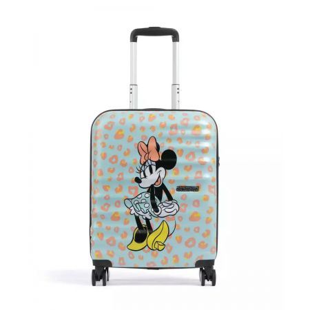 Βαλίτσα American Tourister Disney Wavebreaker Minnie Pastel Dots Χειραποσκευή 55x40x20 εκ. |  στο MrBag.gr