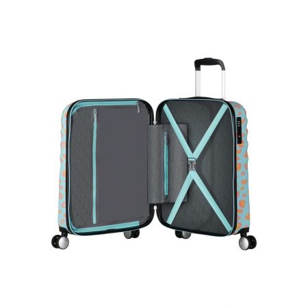 Βαλίτσα American Tourister Disney Wavebreaker Minnie Pastel Dots Χειραποσκευή 55x40x20 εκ. |  στο MrBag.gr