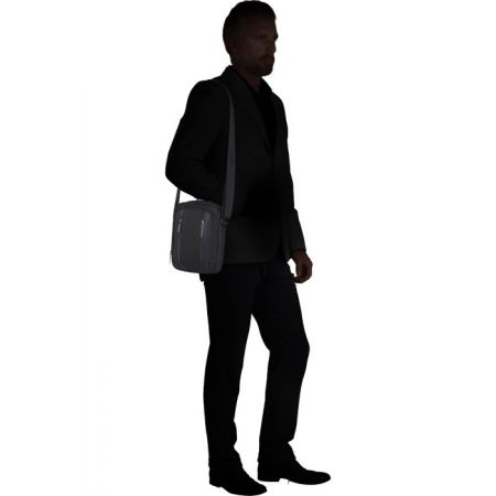 Samsonite Spectrolite 4.0  158115-1041 Ανδρική Τσάντα Ώμου / Χιαστί Μαύρη |  στο MrBag.gr