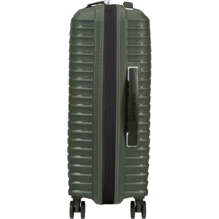 Βαλίτσα Σκληρή Upscape 159400 με 4 Ρόδες 55cm Χειραποσκευή Χακί 55x40x20/23 εκ. | Ανά Προμηθευτή στο MrBag.gr