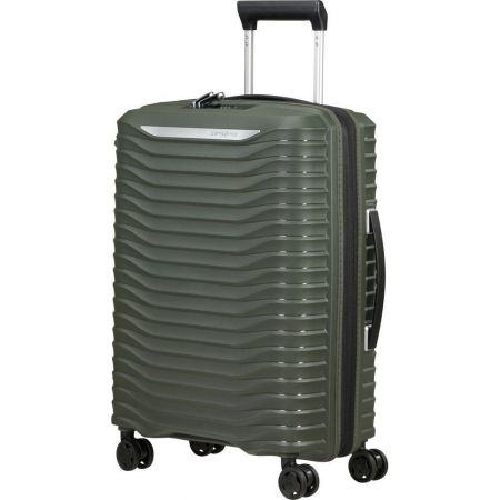 Βαλίτσα Σκληρή Upscape 159400 με 4 Ρόδες 55cm Χειραποσκευή Χακί 55x40x20/23 εκ. | Ανά Προμηθευτή στο MrBag.gr