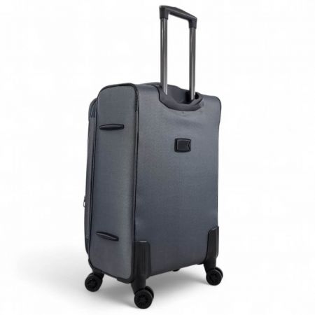 Βαλίτσα Diplomat ZC208-M με 4 Ρόδες Μεσαία Γκρι 68x41x27/31 εκ. |  στο MrBag.gr