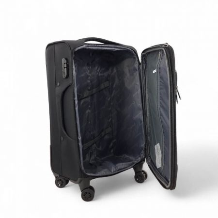 Βαλίτσα Diplomat ZC208-M με 4 Ρόδες Μεσαία Μαύρη 68x41x27/31 εκ. |  στο MrBag.gr