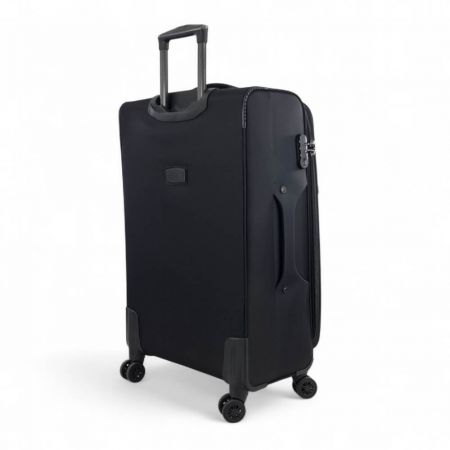 Βαλίτσα Diplomat ZC208-L με 4 Ρόδες Μεγάλη Μαύρη 78x46x34/38 εκ. |  στο MrBag.gr