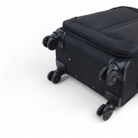 Βαλίτσα Diplomat ZC208-L με 4 Ρόδες Μεγάλη Μαύρη 78x46x34/38 εκ. |  στο MrBag.gr