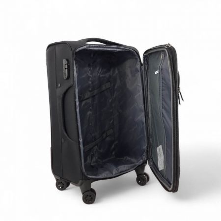 Βαλίτσα Diplomat ZC208-L με 4 Ρόδες Μεγάλη Μαύρη 78x46x34/38 εκ. |  στο MrBag.gr