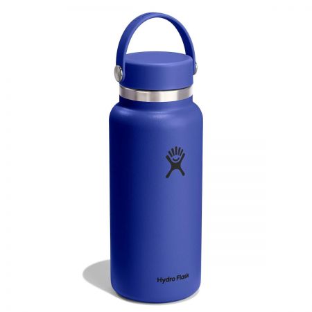 Hydro Flask Wide Flex Cap Μπουκάλι Θερμός Ανοξείδωτο BPA Free 950ml Capri Blue |  στο MrBag.gr