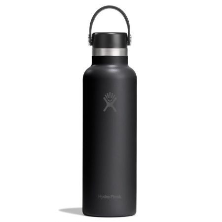 Hydro Flask Standard Flex Cap Μπουκάλι Θερμός Ανοξείδωτο BPA Free 621ml Μαύρο |  στο MrBag.gr