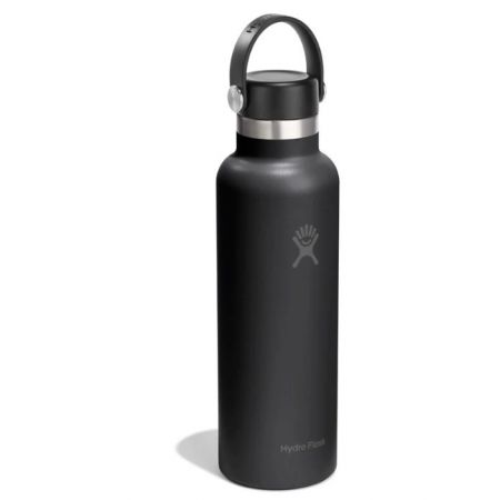 Hydro Flask Standard Flex Cap Μπουκάλι Θερμός Ανοξείδωτο BPA Free 621ml Μαύρο |  στο MrBag.gr