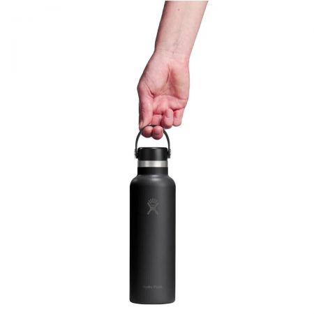 Hydro Flask Standard Flex Cap Μπουκάλι Θερμός Ανοξείδωτο BPA Free 621ml Μαύρο |  στο MrBag.gr