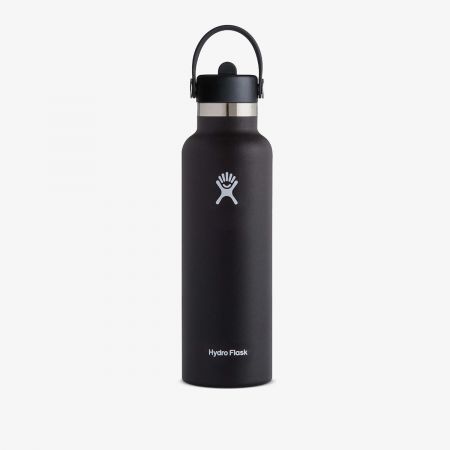 Hydro Flask Standard Flex Cap Μπουκάλι Θερμός Ανοξείδωτο BPA Free 621ml Μαύρο |  στο MrBag.gr