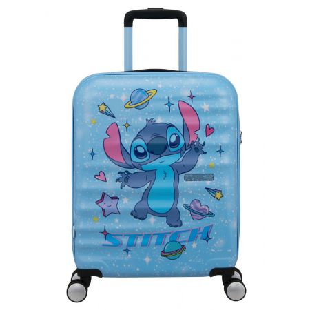 Βαλίτσα American Tourister Disney Wavebreaker Stitch Universe Χειραποσκευή 55x40x20 εκ. |  στο MrBag.gr