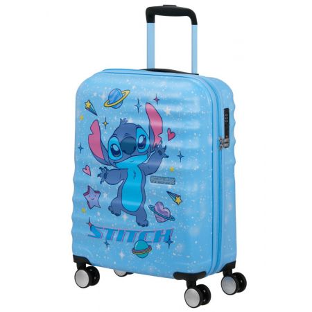 Βαλίτσα American Tourister Disney Wavebreaker Stitch Universe Χειραποσκευή 55x40x20 εκ. |  στο MrBag.gr