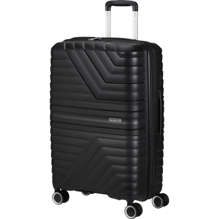 Βαλίτσα Σκληρή American Tourister Flywist expandable Spinner 155266-0614 με 4 Ρόδες 67 cm Μεσαία Μαύρο  67 x 45 x 26/29 εκ. |  στο MrBag.gr